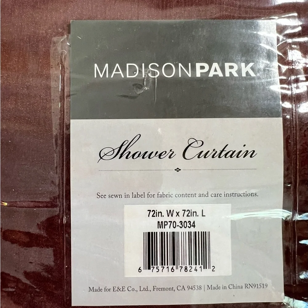 Madison Park Aubrey Jacquard Traditional Shower Curtains